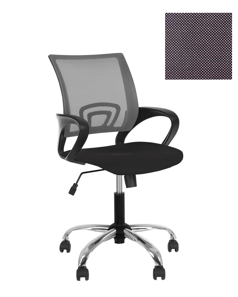 Крісло офісне NOWY STYL NETWORK GTP CHROME OH/5 C-11 тканина, підлокітники